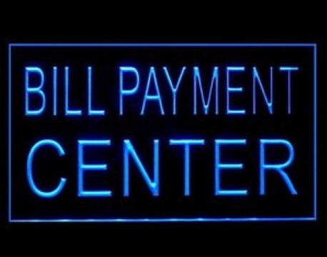 Bill Payment Center LED Neon Sign